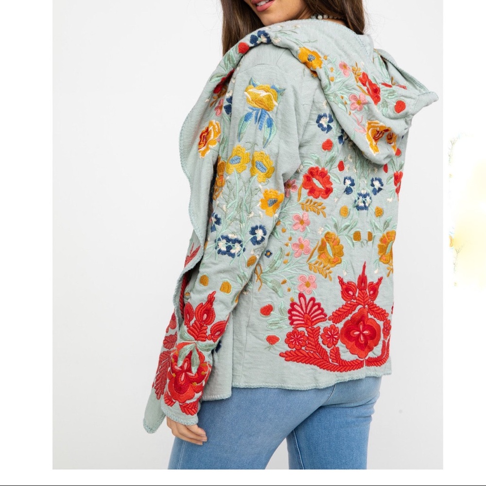 Johnny Was Wysen Hooded Duster NWT - Picture 4 of 10
